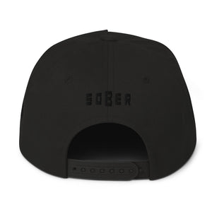 SOBER - Flat Bill Cap