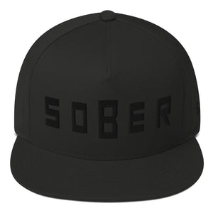 SOBER - Flat Bill Cap