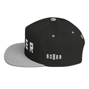 SOBER - Flat Bill Cap