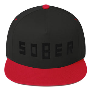 SOBER - Flat Bill Cap