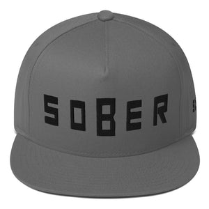 SOBER - Flat Bill Cap