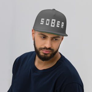 SOBER - Flat Bill Cap