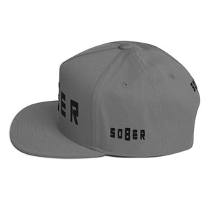 SOBER - Flat Bill Cap