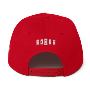 SOBER - Flat Bill Cap