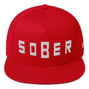 SOBER - Flat Bill Cap