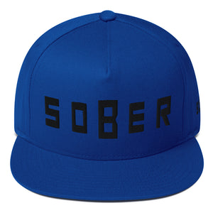 SOBER - Flat Bill Cap