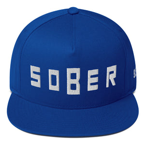 SOBER - Flat Bill Cap