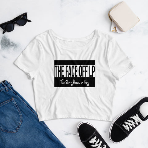 Women’s Crop Tee - TFOLP Sticker Tee